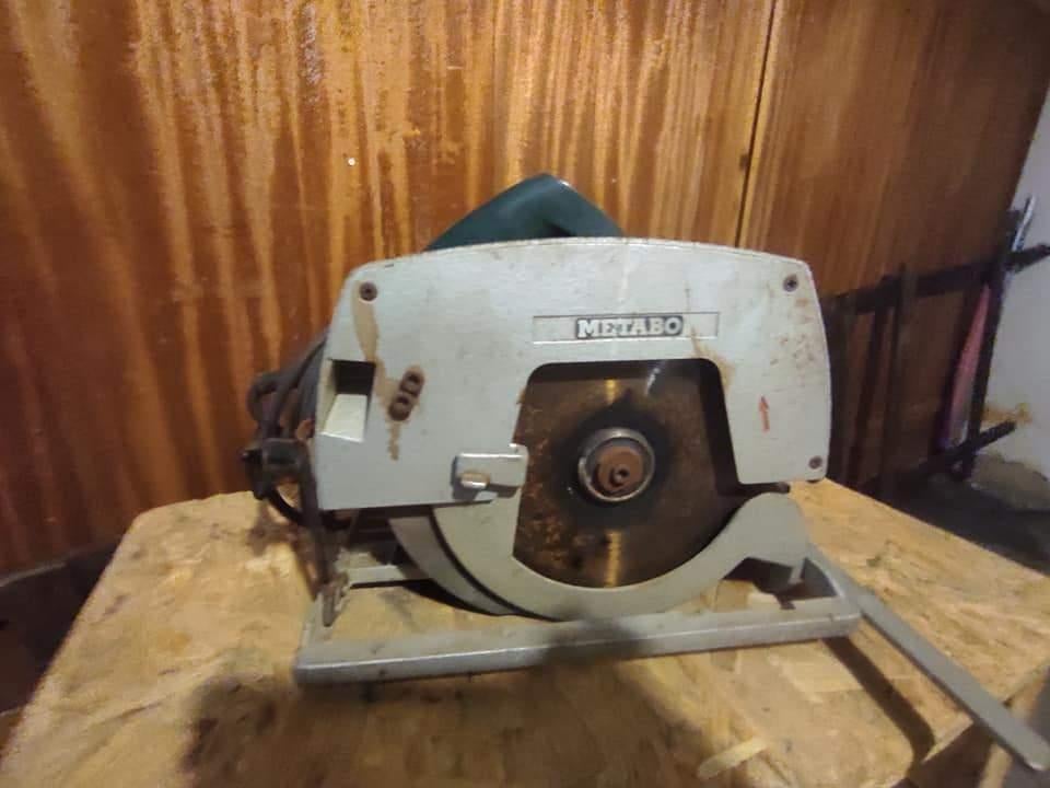Scie circulaire 220 volt, 600 à 1200 watts, Enlèvement, Utilisé, Scie circulaire