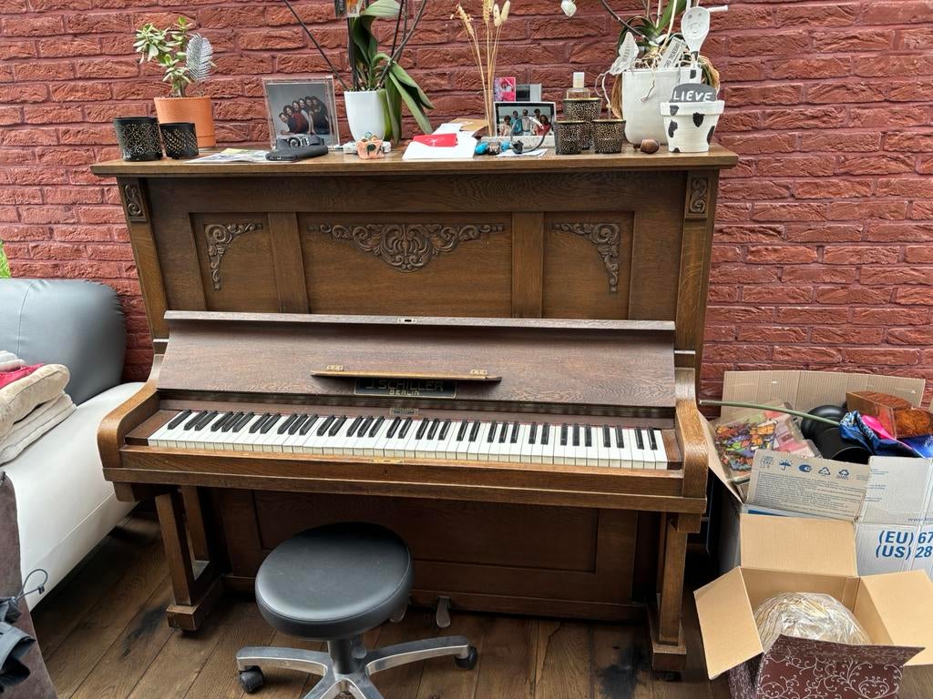 Piano, Muziek en Instrumenten, Piano's, Ophalen, Gebruikt, Piano