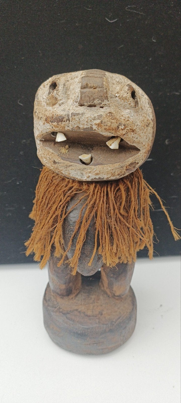 Afrikaans tribal art houten beeld, Antiek en Kunst, Ophalen of Verzenden