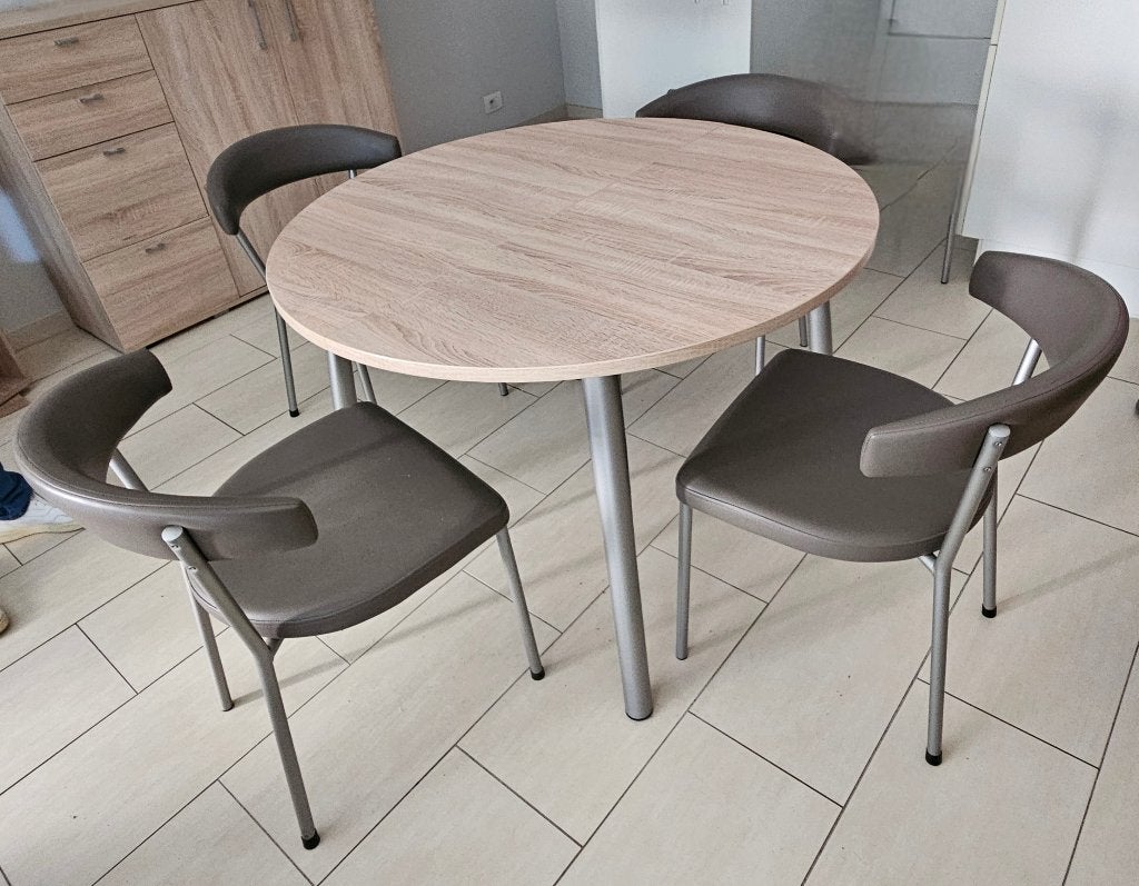 salle à manger, Maison & Meubles, Enlèvement, Utilisé, 4 à 6 chaises