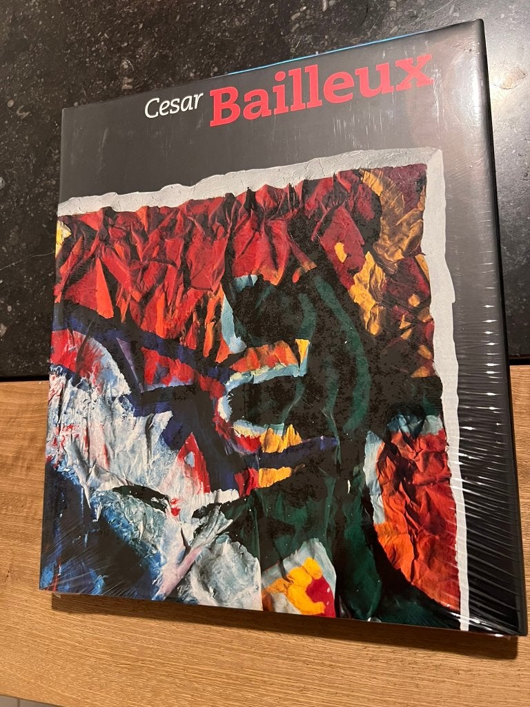 César Bailleux, Monographie de livres d'art Roularta 1996, Enlèvement ou Envoi, Neuf, Peinture et dessin