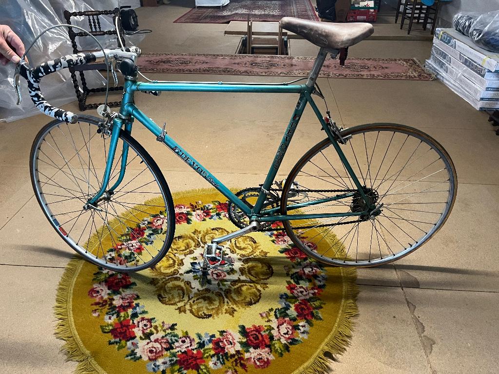 Retro koersfiets Colnago, Enlèvement, Frein sur jante