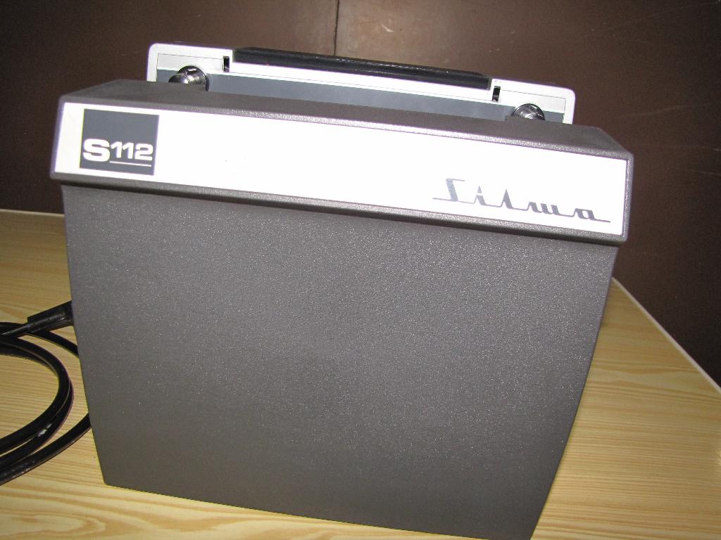 silma S112 projector, Enlèvement, 1960 à 1980, Projecteur