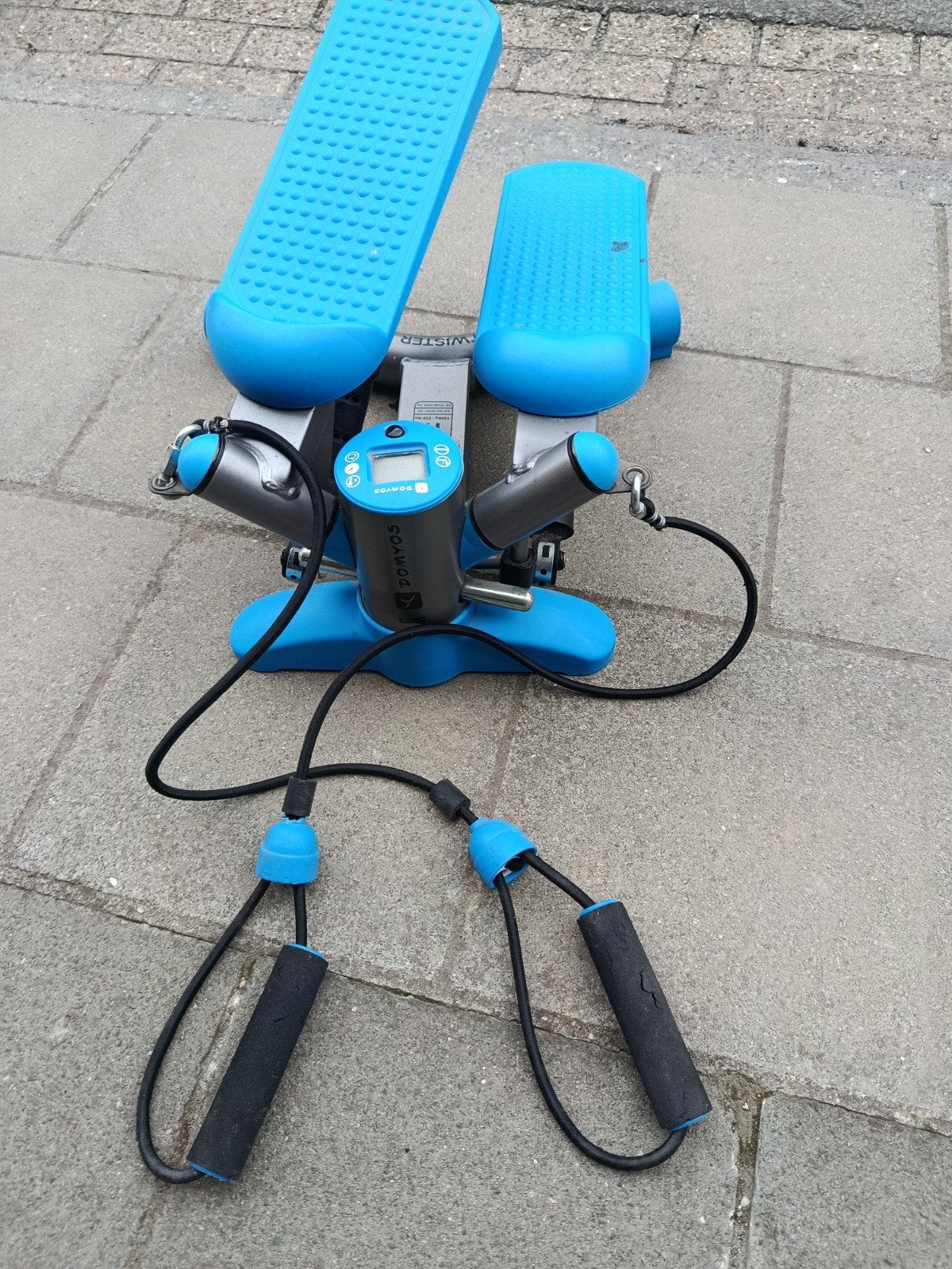 Appareil Step avec elastique, Jambes, Aluminium, Comme neuf, Enlèvement