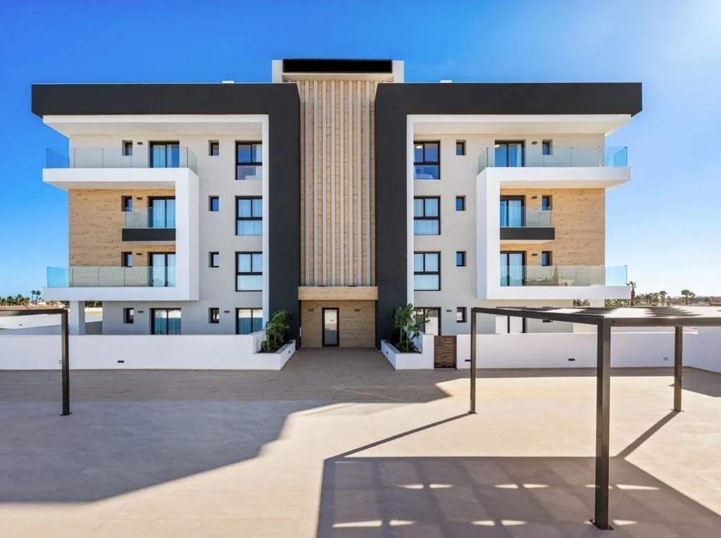 Spanje. Nieuw 4-kamerappartement 97 m² + terras 87 m²., Immo, 97 m², Spanje, 3 kamers, Los Alcazares