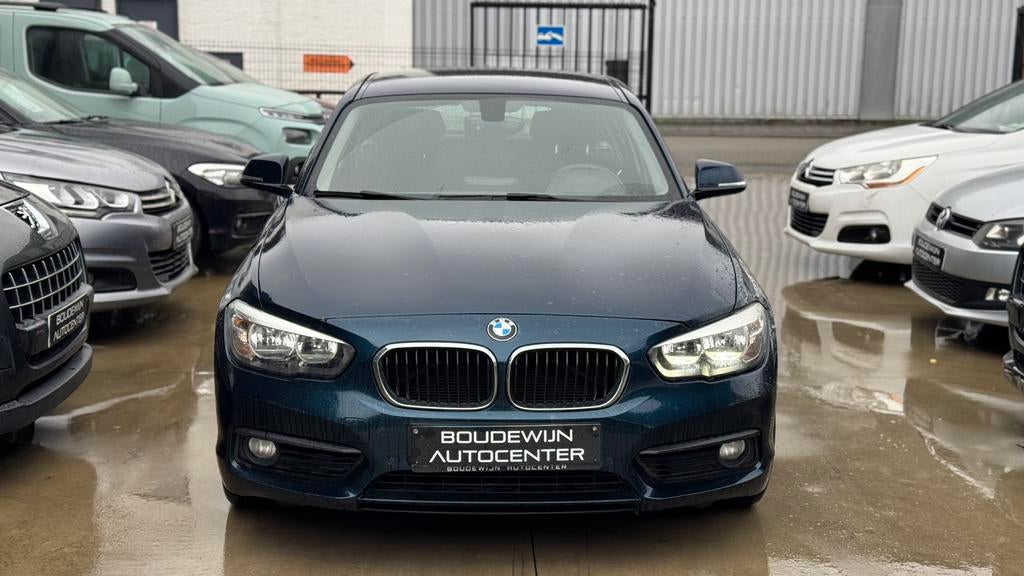 Bmw 1 Serie 116D EURO 6B Efficient Dynamic 2015 - 215.xxxkm, Auto's, BMW, Voorwielaandrijving, Blauw, 5 deurs, Te koop