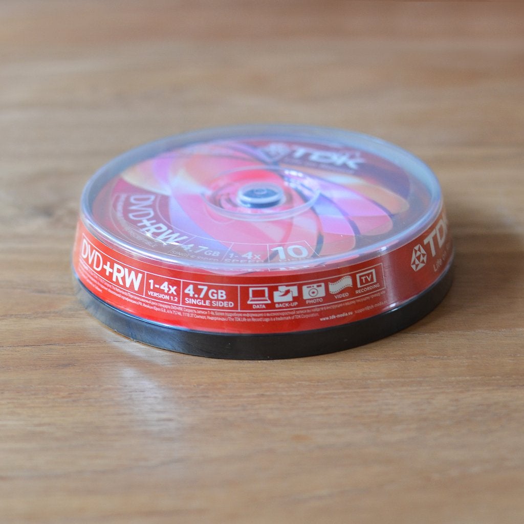 10 PACK TDK DVD+RW /4.7GB / 1-4 X /IN GESLOTEN VERPAKKING, Informatique & Logiciels, Disques enregistrables, Enlèvement ou Envoi