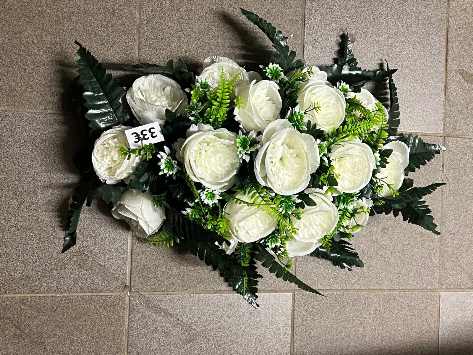 NAMAAK BLOEMSTUK, Ophalen, Nieuw, Bloemstuk, Inclusief kunstbloemen