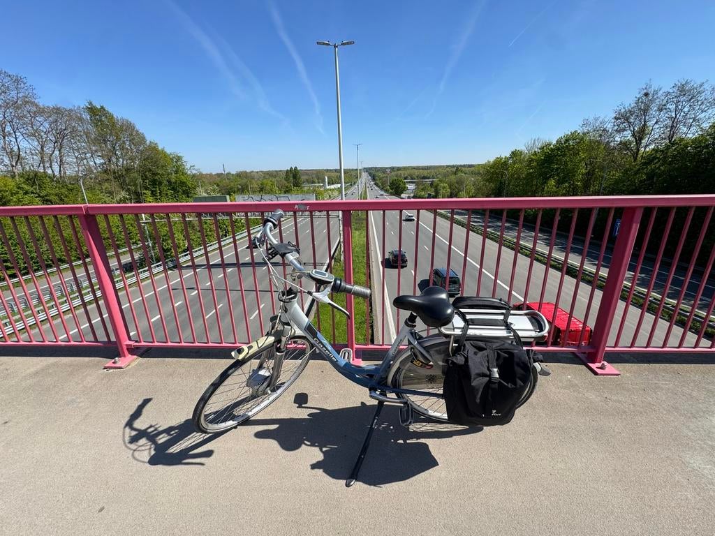 Gazelle Ebike, Ophalen, Zo goed als nieuw, 50 km per accu of meer, 55 tot 59 cm