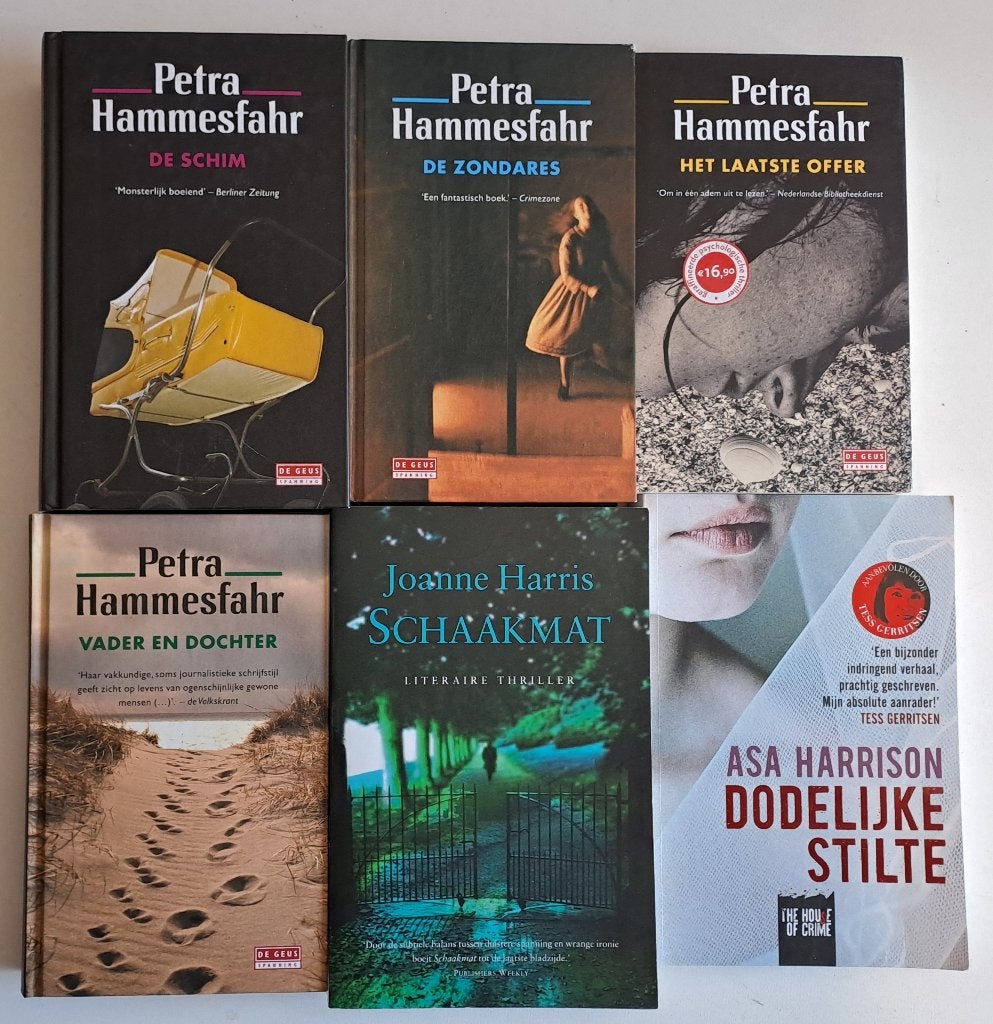 Thrillers & Detective & Oorlog (16), Enlèvement ou Envoi, Utilisé