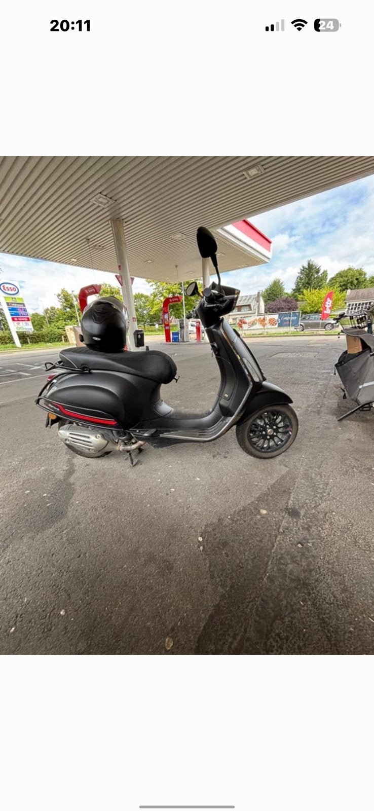 Vespa sprint 50cc, Ophalen, Zo goed als nieuw