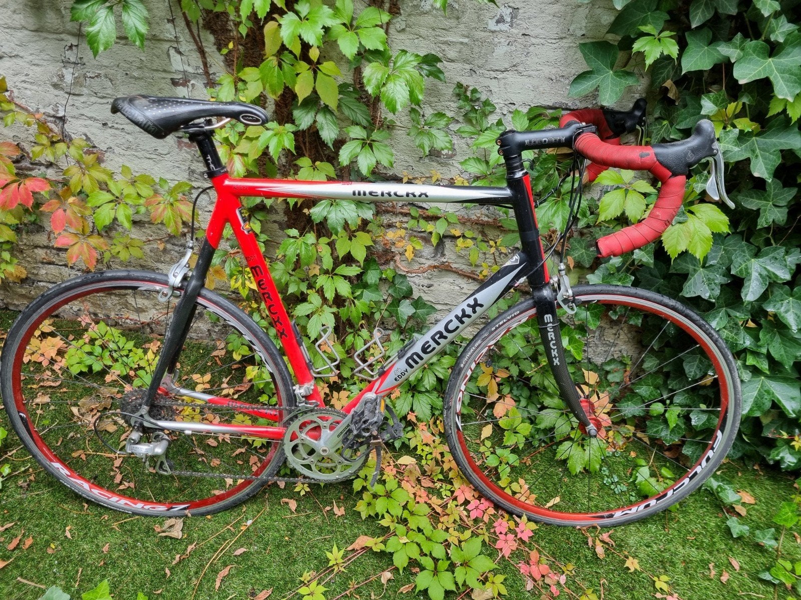Eddy Merckx Alu Team Racefiets – Campagnolo Record 2x9 – 60, 28 inch, Gebruikt, Carbon, Heren