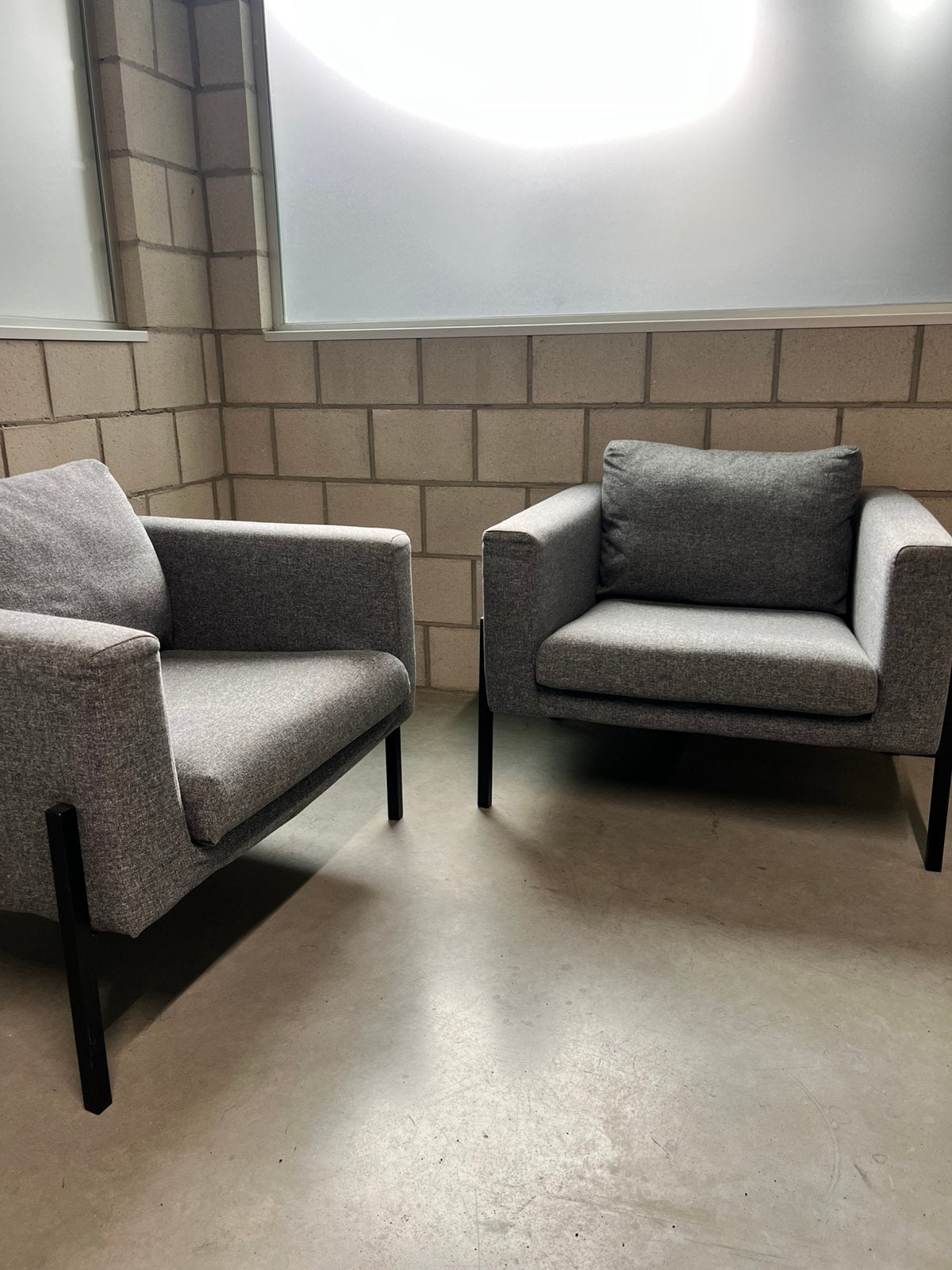 2x IKEA eenzit, Enlèvement, Comme neuf
