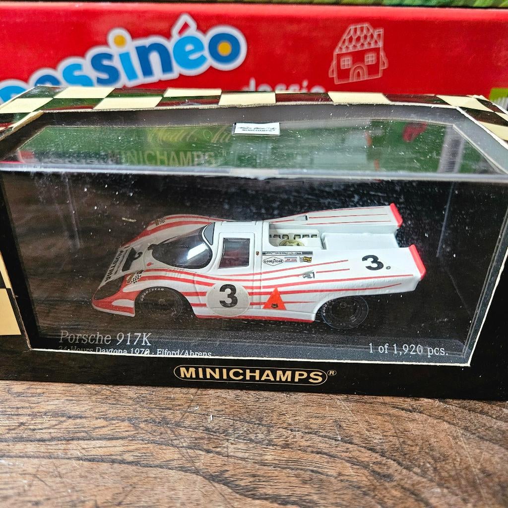 Porsche 917K 24H Daytona 1970 1/43, Enlèvement ou Envoi, Neuf, Voiture, MiniChamps