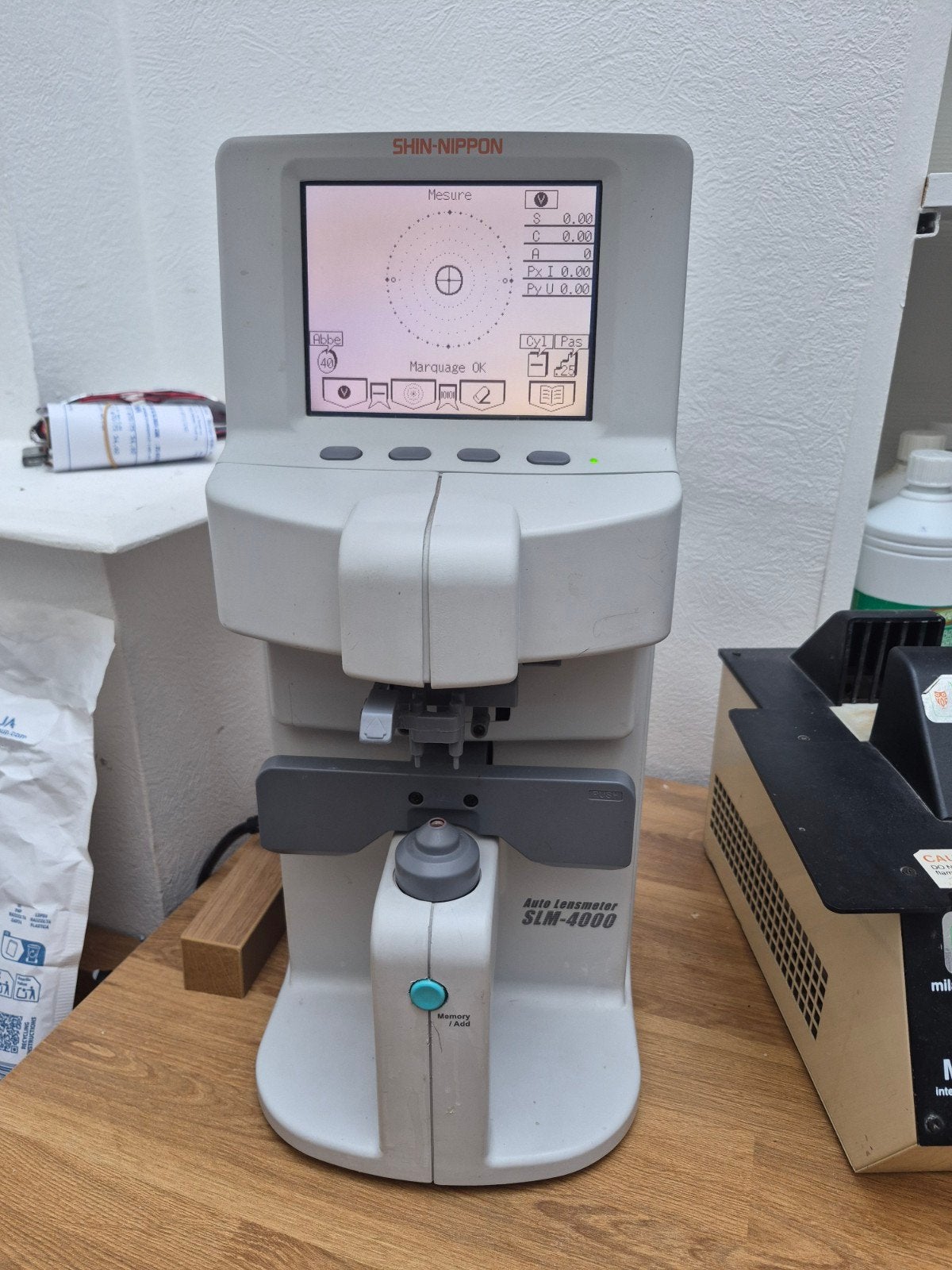 frontofocometre optique, Enlèvement ou Envoi, Utilisé, Autres types