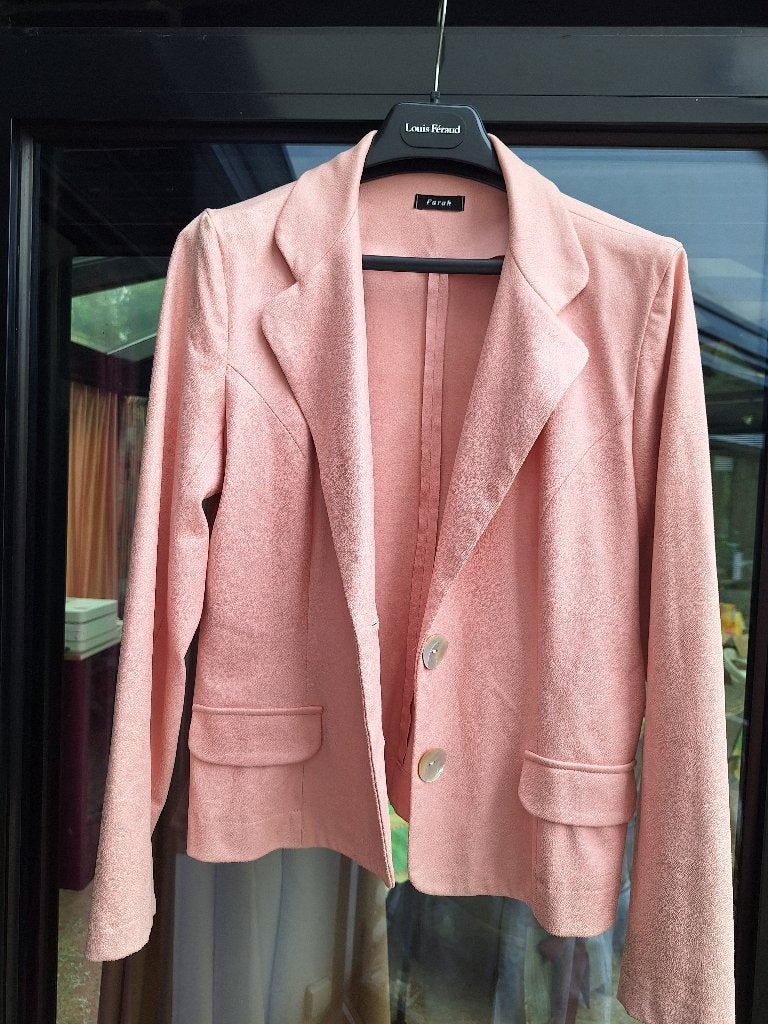 Blazer, Ophalen, Farah, Maat 42/44 (L), Zo goed als nieuw