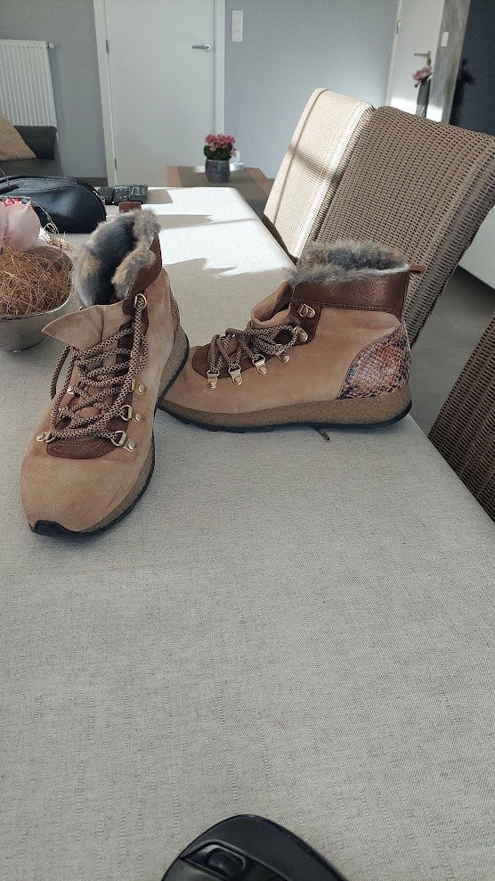 Dames winterschoen (maat 40), Ophalen, Berkemann, Beige, Dansschoenen
