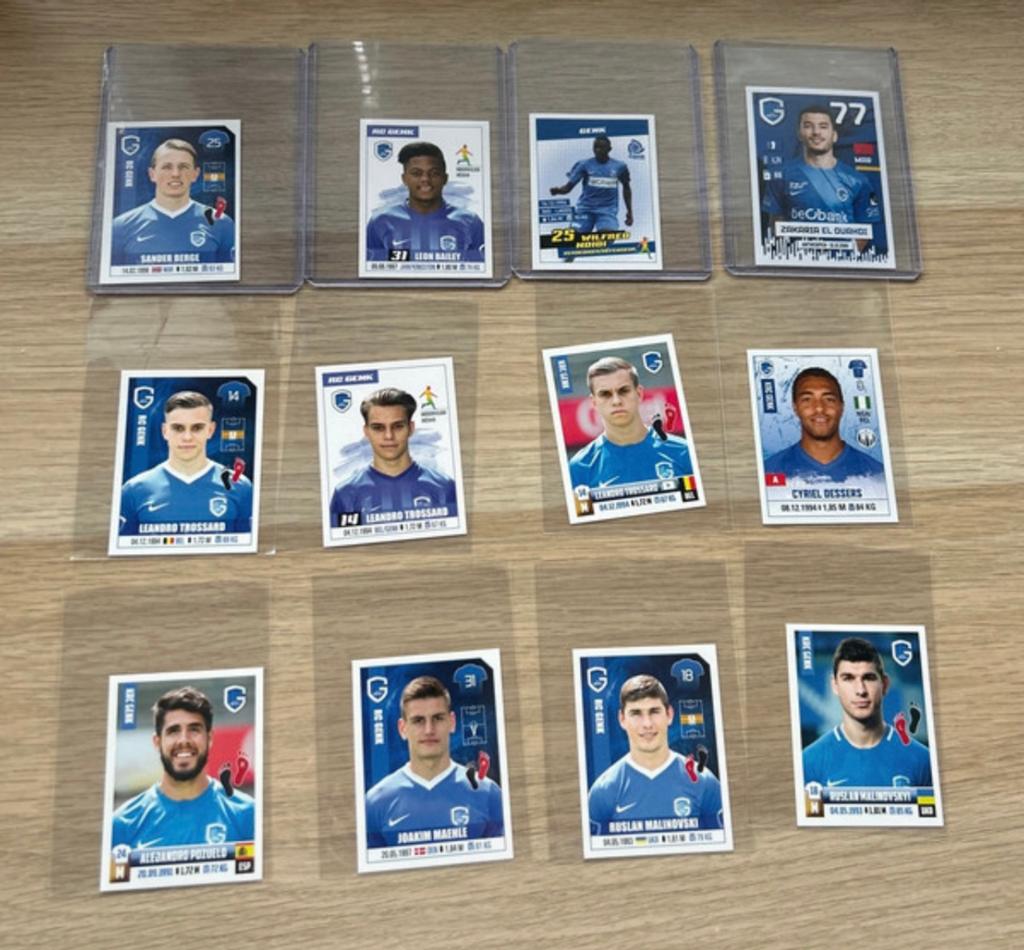 Panini Stickers Racing Genk, Ophalen, Zo goed als nieuw