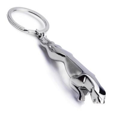 Porte-clés avec logo Jaguar en métal - 7 cm, Collections, Porte-clés, Enlèvement ou Envoi, Neuf, Marque