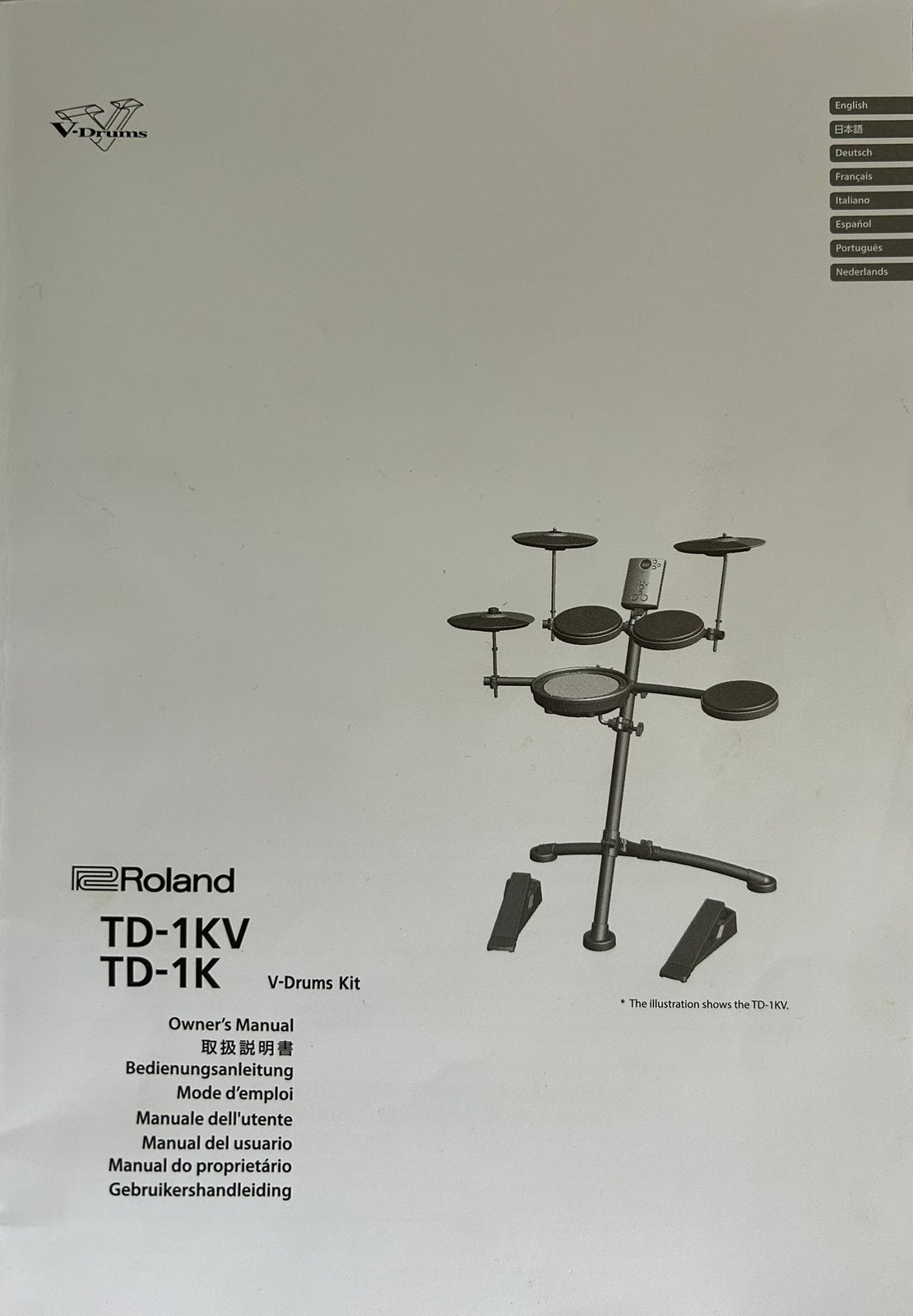 Elektrisch drumstel Roland - ideale staterset (Kortrijk), Muziek en Instrumenten, Ophalen, Zo goed als nieuw, Roland, Elektronisch