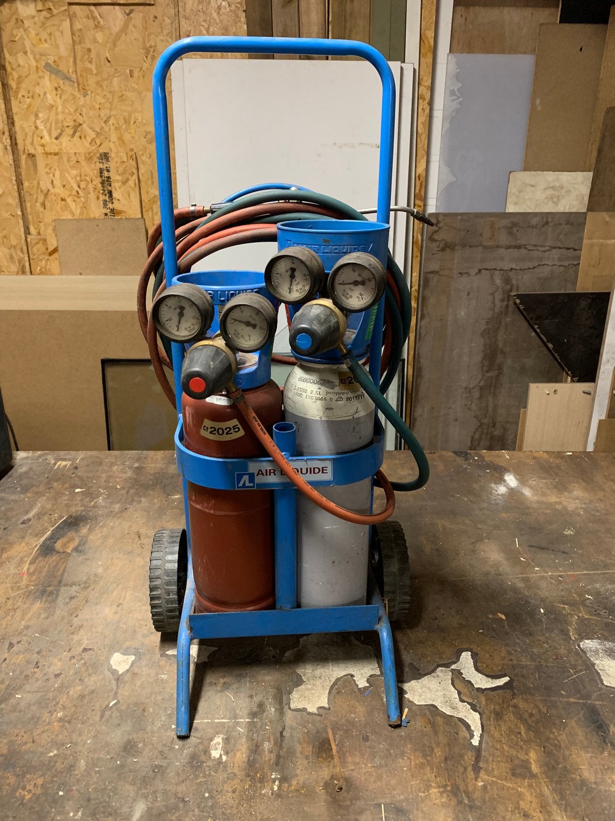 Autogeen Rollerflam / Easyflam airliquide, Enlèvement, Utilisé, Autres types