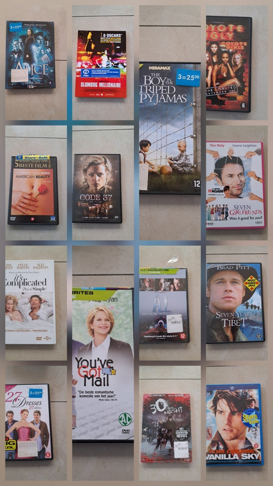 divers DVD à vendre, Enlèvement ou Envoi