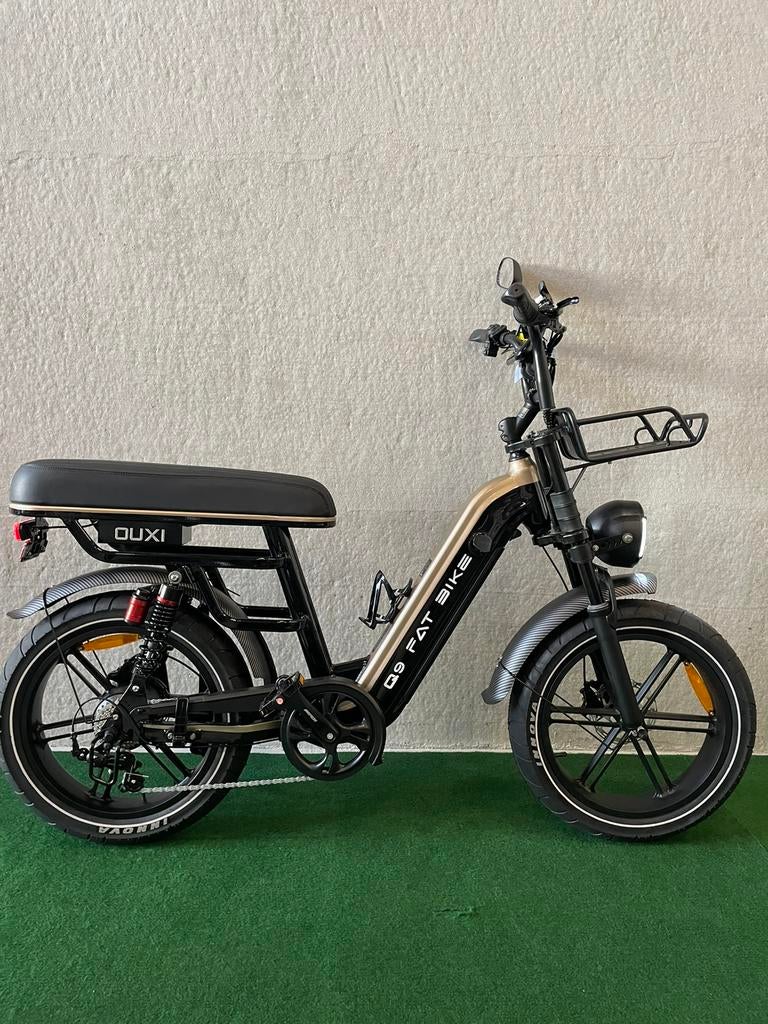 Nieuwe Ouxi Q9 elektrische damesfiets met brede banden, Fietsen en Brommers, Elektrische fietsen, Nieuw, 50 km per accu of meer