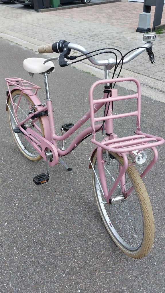 Meisjesfiets, Ophalen, Zo goed als nieuw, 20 inch of meer, Frappé