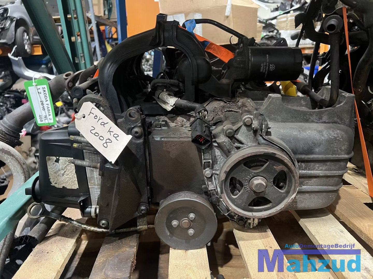 FORD KA 1.3 1.3i Motorblok BAA J4D J4K J4M J4N J4P J4S motor, Gebruikt, Info@ford.com, Ford, Ford Motor Company