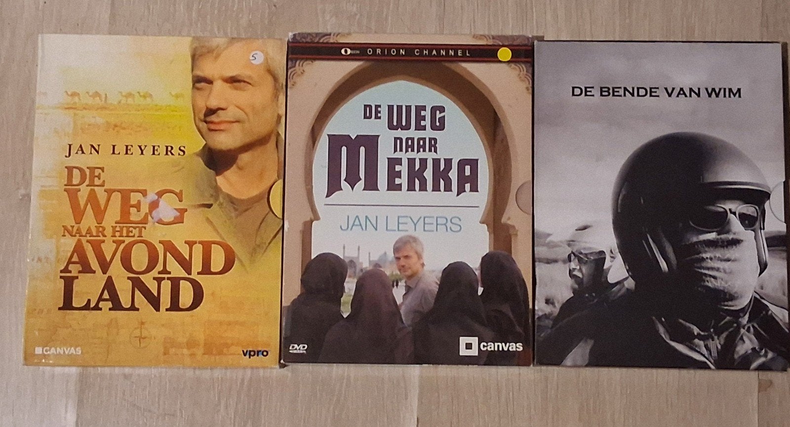 Dvd-boxen De weg naar Mekka / het avondland - bende van wim, Seizoen 1, Nederlands, Zo goed als nieuw, Non-fictie