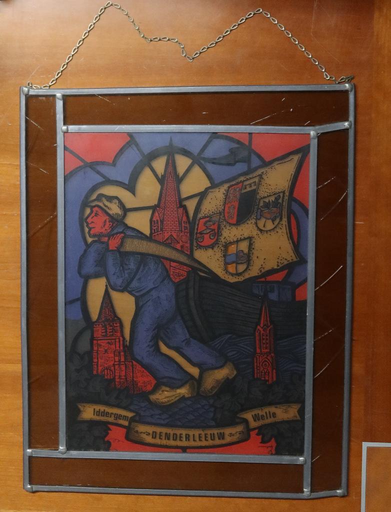 Glasraam Denderleeuw - Schiptrekkers, Ophalen