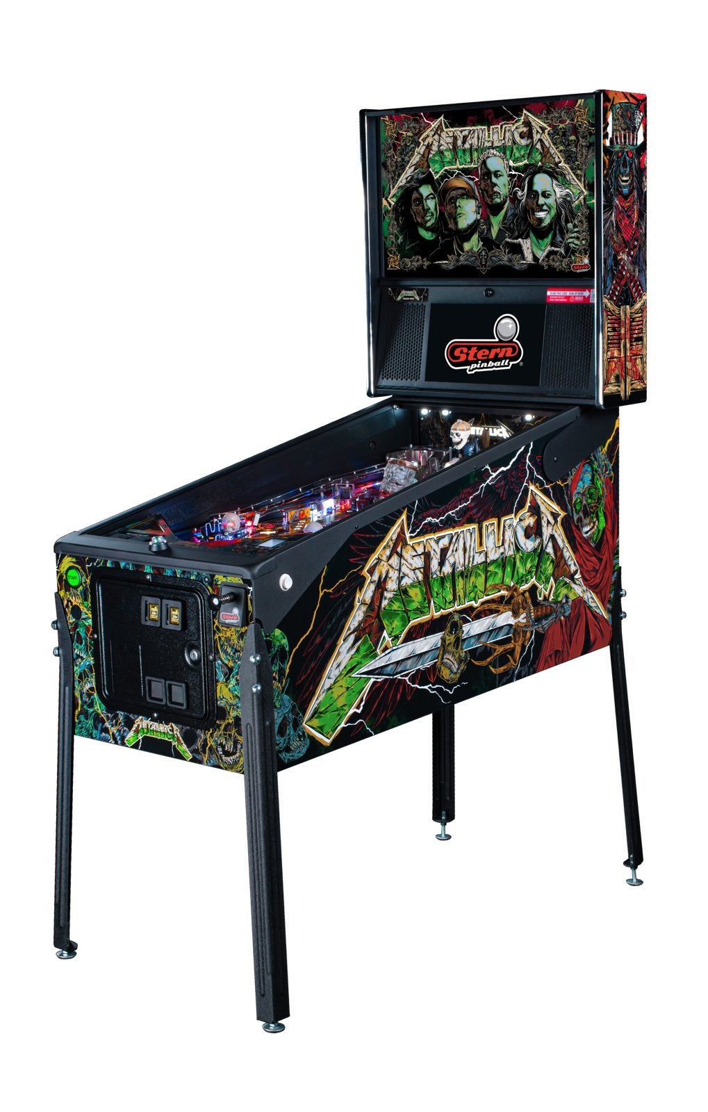 Flipper premium remasterisé HUO de Metallica, Neuf, Enlèvement ou Envoi, Autres types, Flipper (jeu)