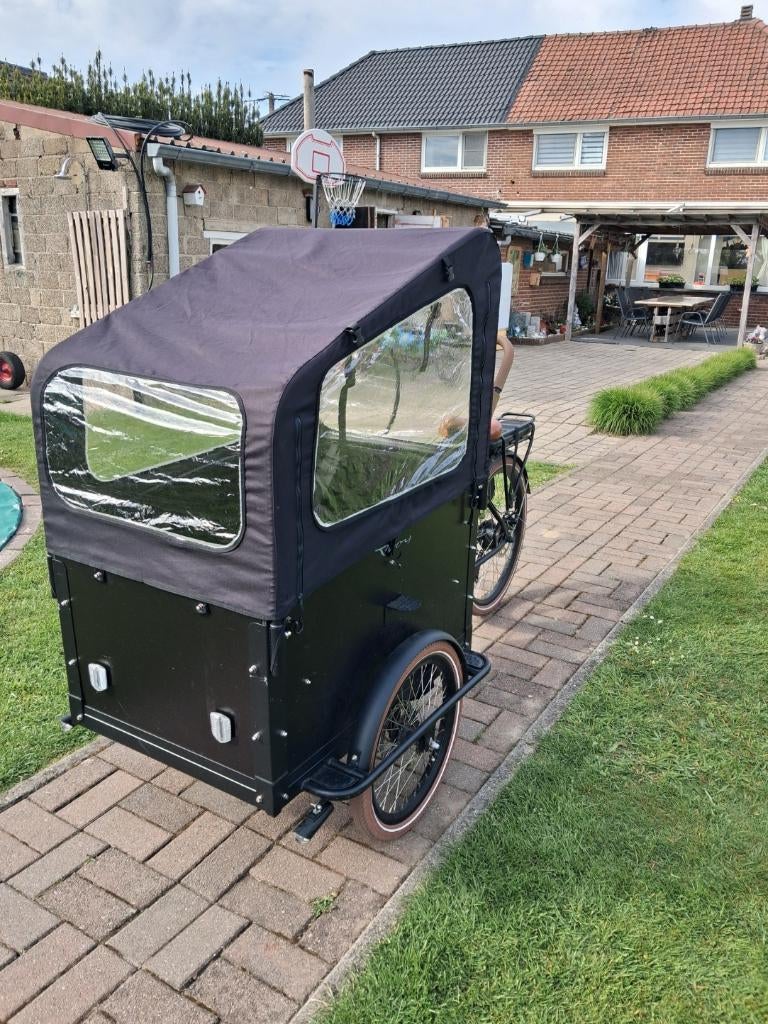 bakfiets troy, Gebruikt, Elektrisch, Schijfrem, Ophalen