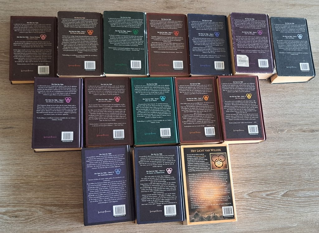 Rad des Tijds - volledige serie, Enlèvement, Utilisé, Robert jordan