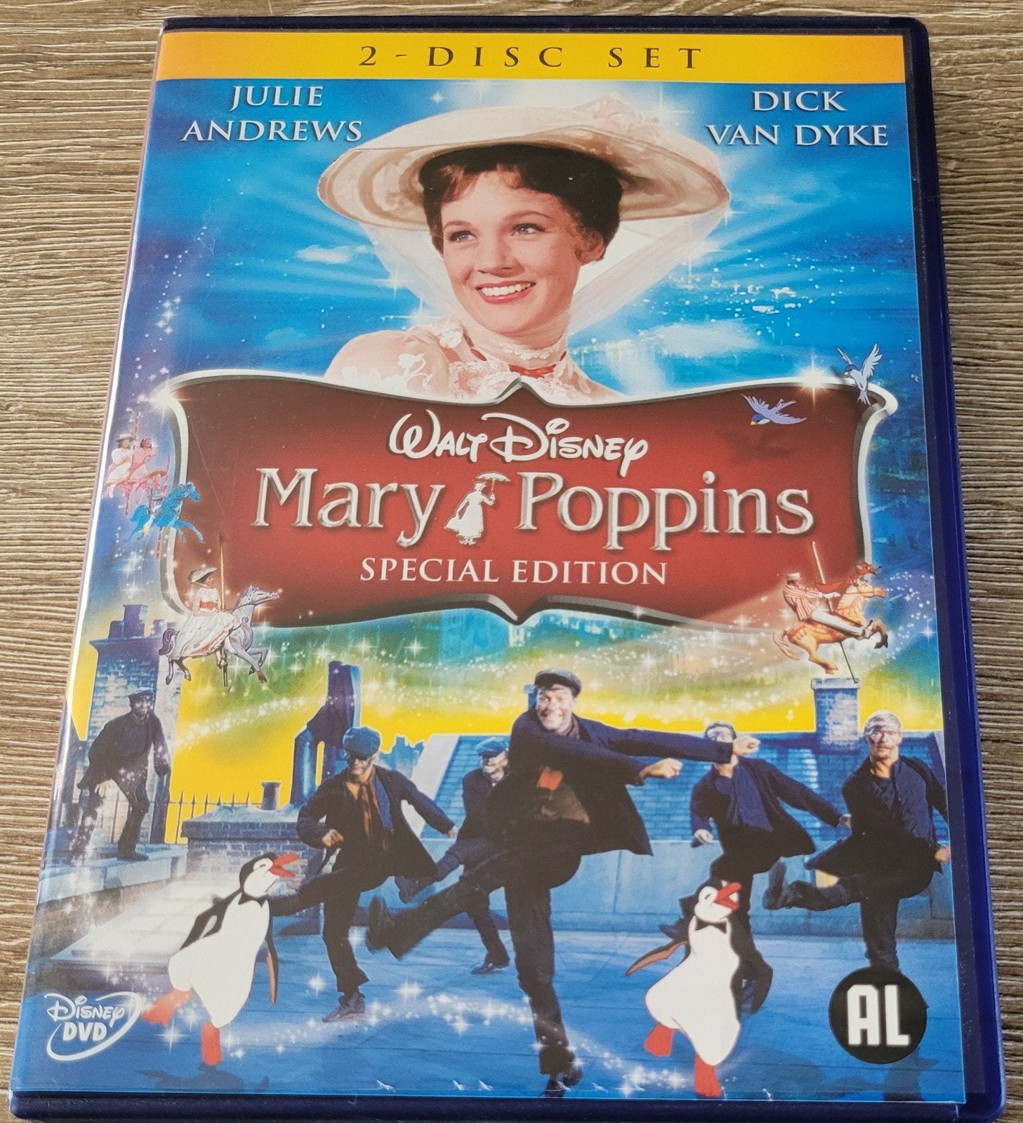 Mary Poppins - 2-disc set, Enlèvement ou Envoi, Tous les âges, Animation, Néerlandais