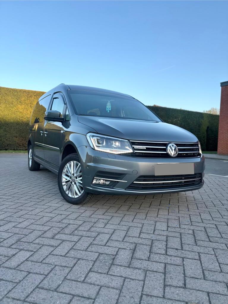 Vw Caddy Maxi highline 1.4 Benzine/CNG, Voorwielaandrijving, Euro 6, Alcantara, 7 zetels
