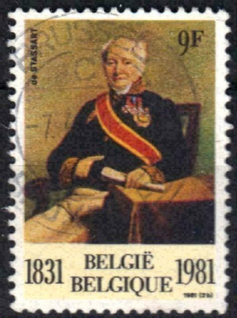 Belgique 1981 - Yvert/OBP 2002 - 150 ans de la dynastie (ST), Envoi, Affranchi, Oblitéré