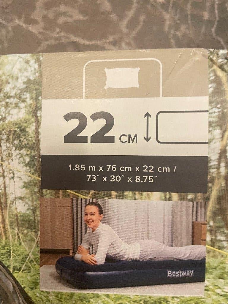 Opblaasbare matras, Caravanes & Camping, Matelas pneumatiques, Enlèvement, Neuf, 1 personne