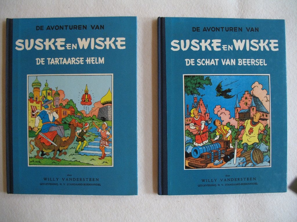 Suske en Wiske, 2 x HC, Standaard, , Meerdere stripboeken, Ophalen of Verzenden, Zo goed als nieuw