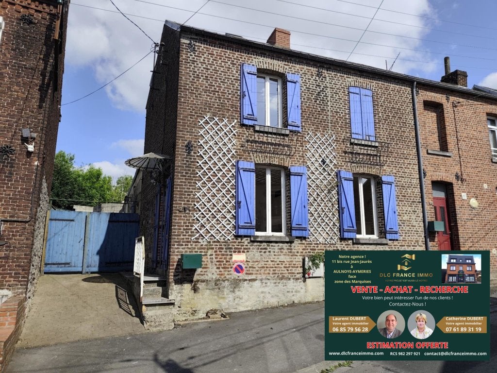 Maison 3 façades secteur calme, ROUSIES!, Immo, Étranger, Ville, 80 m², 3 pièces, France
