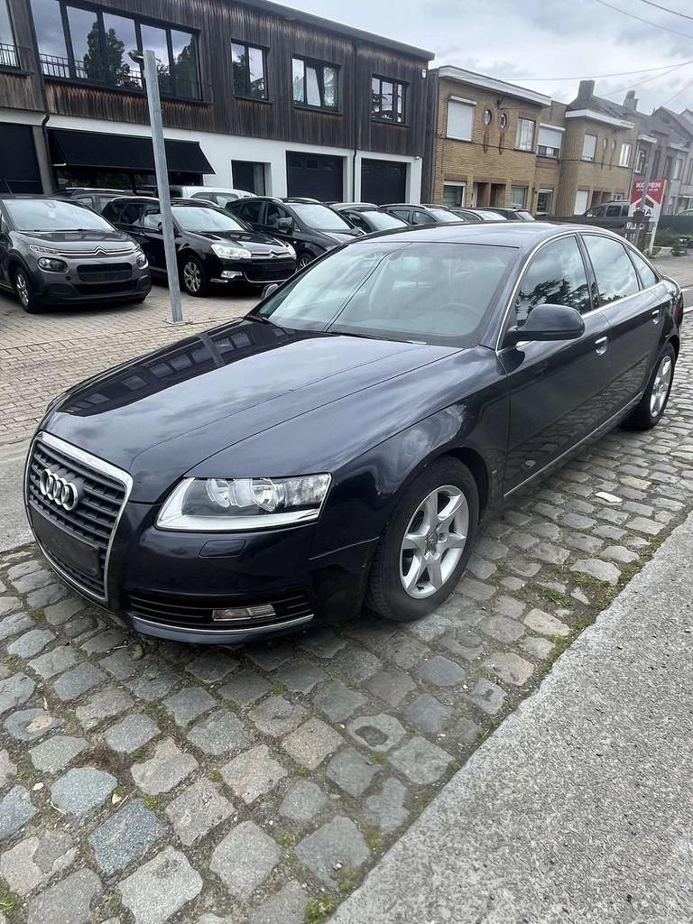 Audi A6 A6 2.0 TDi / AIRC / LEATHER / NAVI (bj 2011), Auto's, Audi, 100 kW, Gebruikt, Zwart, 4 cilinders