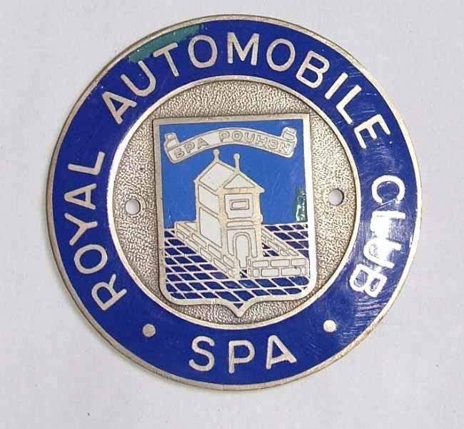 Insigne de gril du Royal Automobile Club Spa DEMANDÉ, Envoi