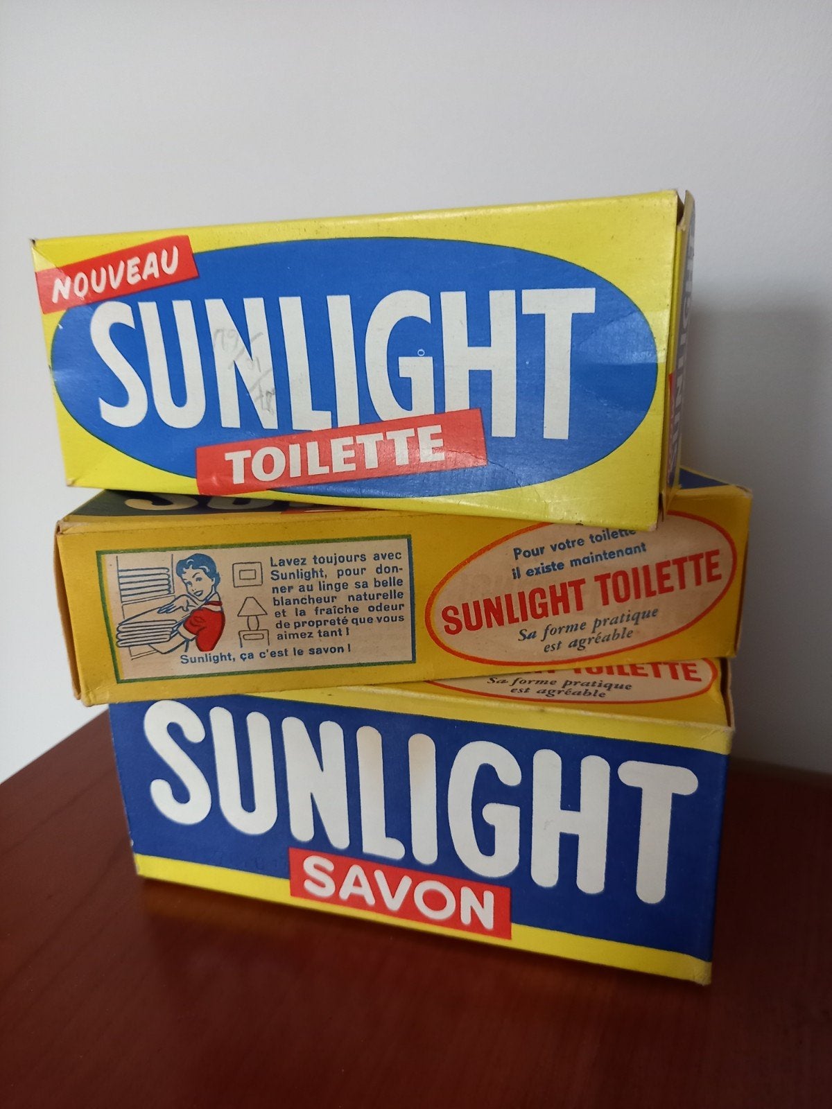 Vintage goede kwaliteit Sunlight zeep., Verzamelen, Ophalen