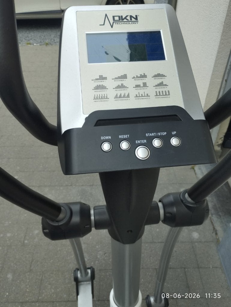 Vélo elliptique DKN Technology XC-140 qualité irréprochable, Enlèvement, Comme neuf, Bras, Vélo elliptique