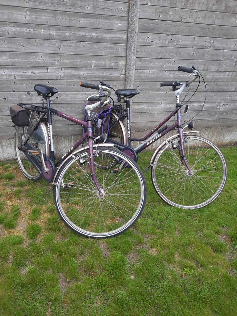 2 vélos Norta, Enlèvement