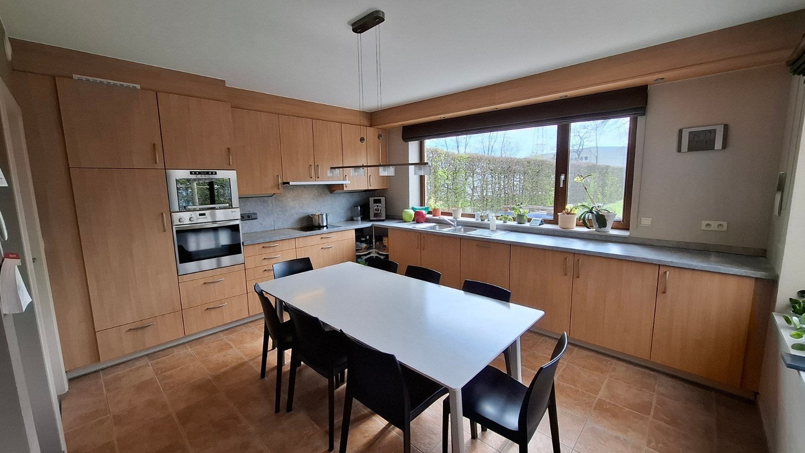 Keuken incl. oven, microgolfoven en dampkap, Huis en Inrichting, Ophalen, Gebruikt, Hoekkeuken