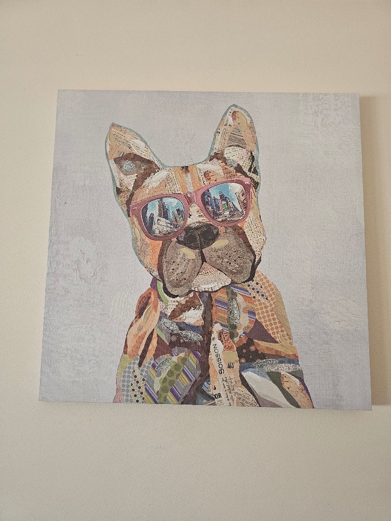 Peinture bouledogue français, Enlèvement