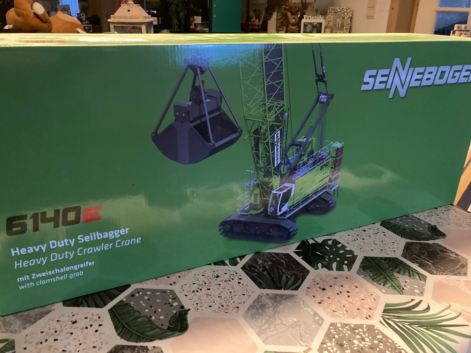 Modelkraan 1/50 sennebogen, Overige merken, 1:32 tot 1:50, Overige typen, Nieuw
