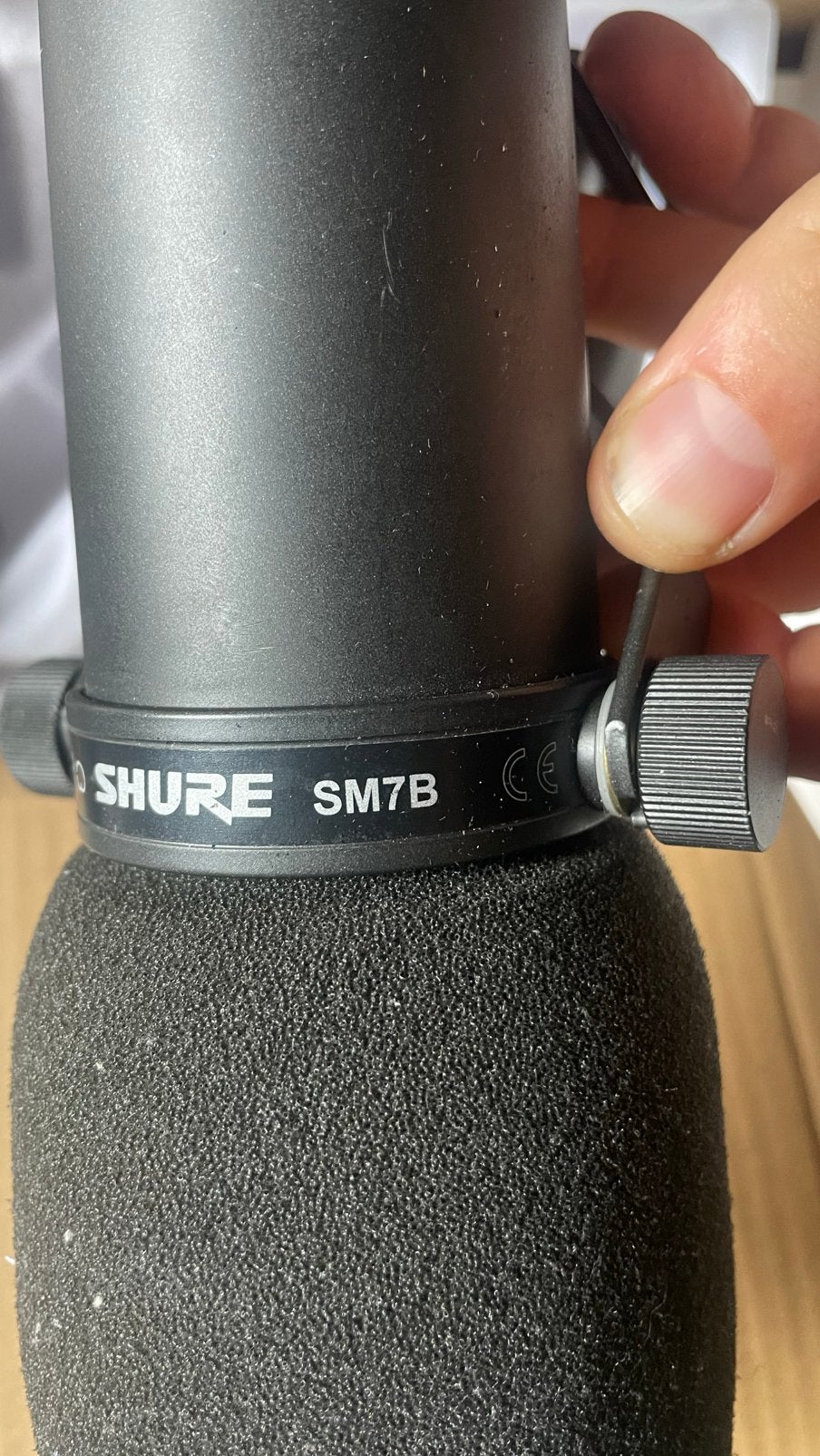 Shure SM7B Studio Microfoon + doos, Ophalen of Verzenden, Zo goed als nieuw, Studiomicrofoon