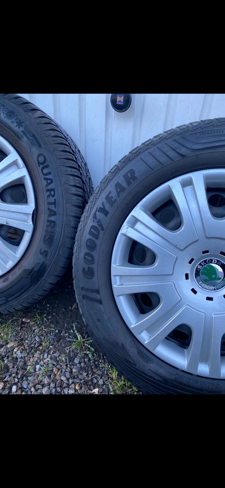 Kit 4 roues compl Skoda/VW 15" - Pneus 4 Saisons 195/65 R15, Autos : Pièces & Accessoires, 15 pouces, Pneus et Jantes, 4 Saisons